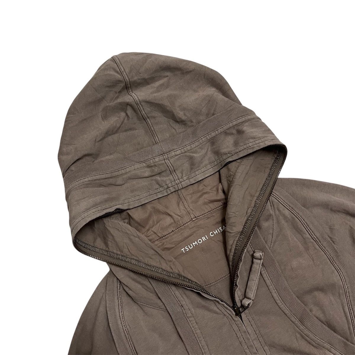 Issey Miyake RARE‼️Tsumori Chisato by Issey Miyake Full Zip Hoodie Brown Size US M / EU 48-50 / 2 - 6 Thumbnail