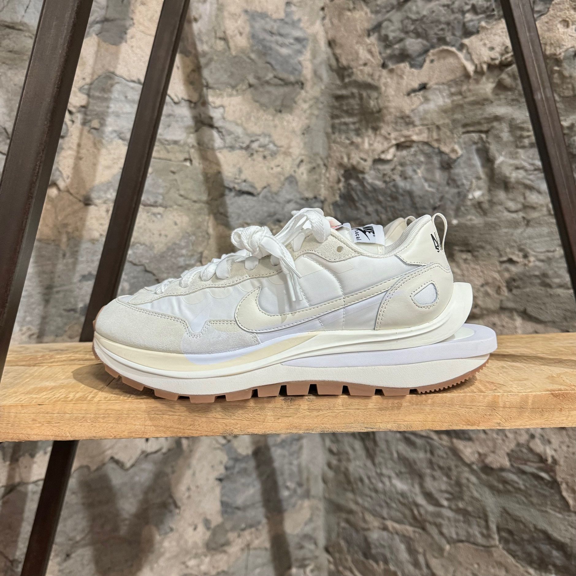 Nike × Sacai Nike x Sacai Vaporwaffle White Sail Sneakers Size US 9.5 / EU 42-43 - 6 Thumbnail