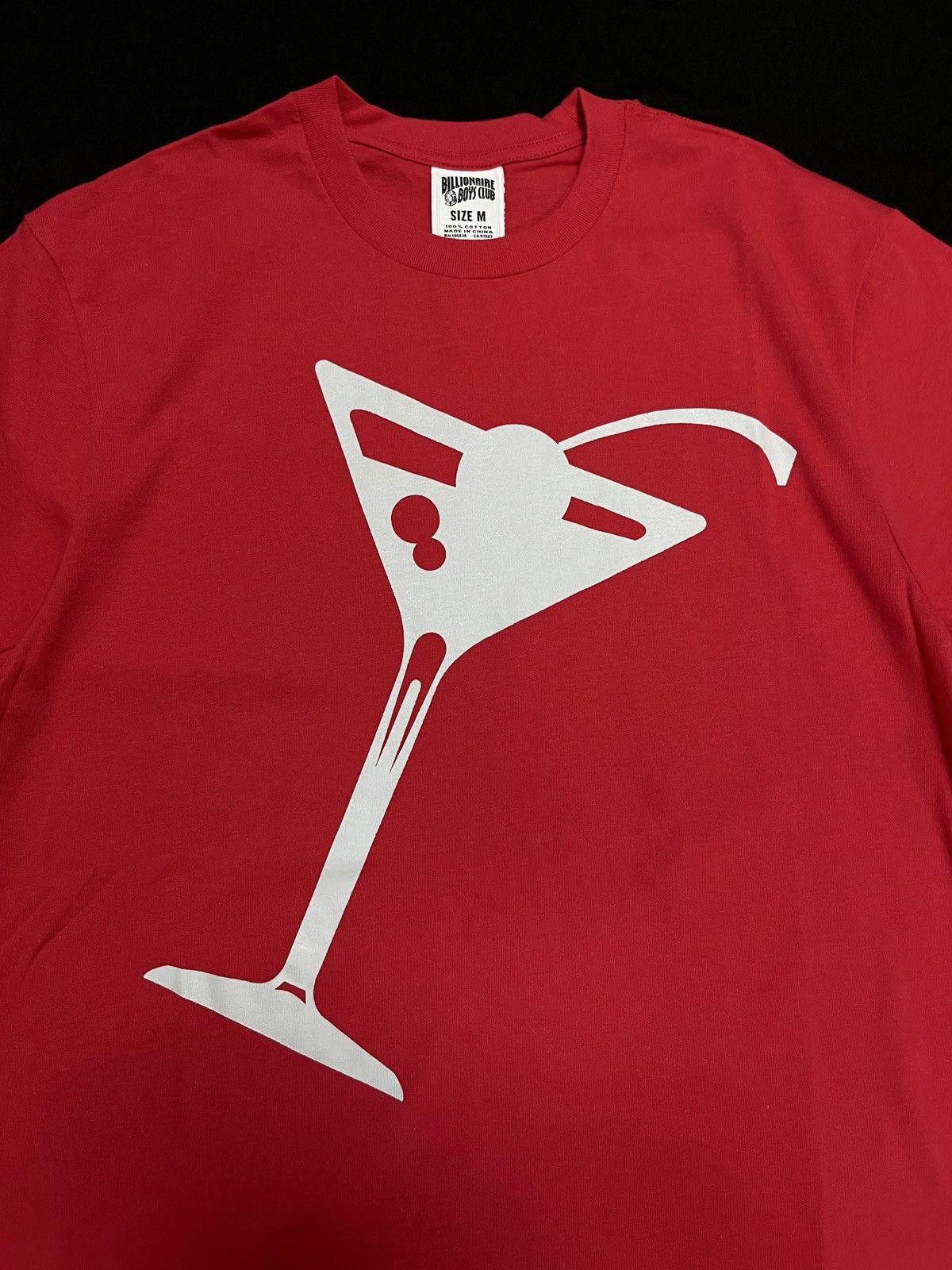 Billionaire Boys Club Billionaire Boys Club BBC Martini Glass Red T-Shirt Medium Size US M / EU 48-50 / 2 - 3 Thumbnail