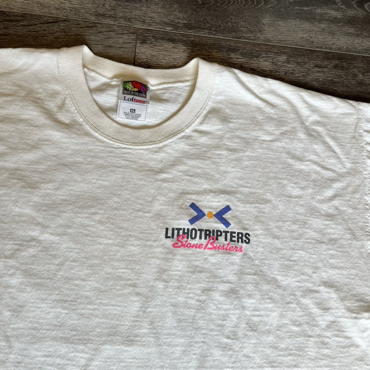 Vintage Vintage 90s Kidney Stone Busters Lithotripted Pharma T Shirt Size US XL / EU 56 / 4 - 4 Thumbnail