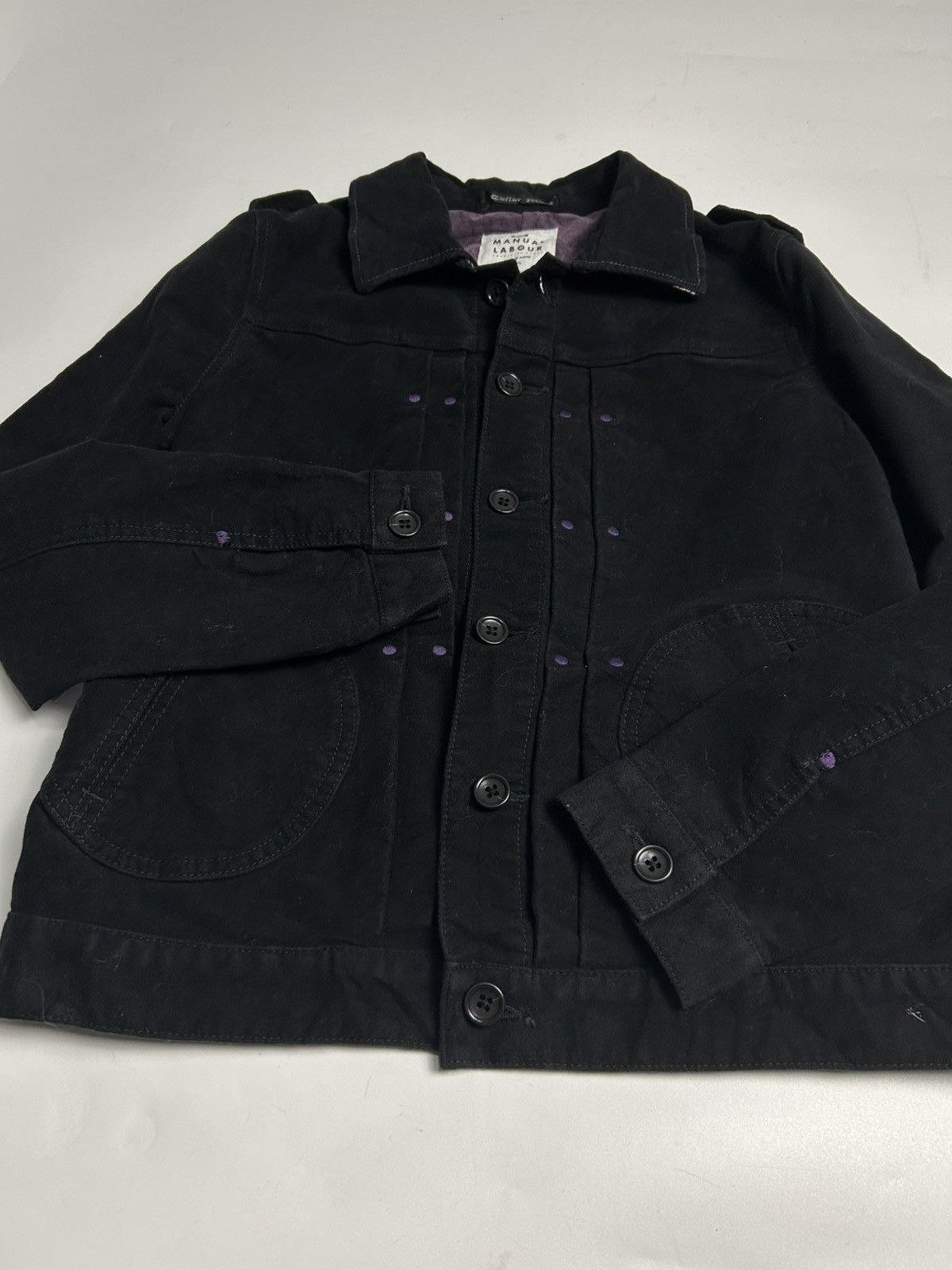 Japanese Brand MANUAL LABOUR TAILOR MADE BUTTON UP JACKET Size XS / US 0-2 / IT 36-38 - 2 Thumbnail