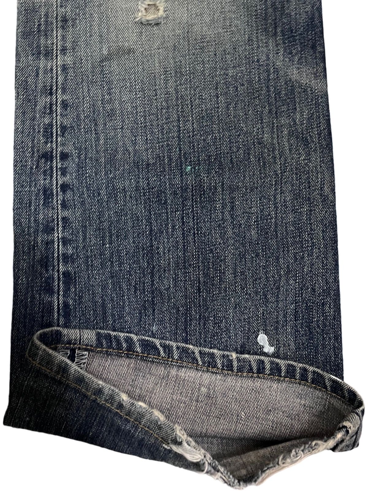 Levi's Vintage Levis Flare 517 MudWash Distressed Style Denim Size US 31 - 9 Thumbnail