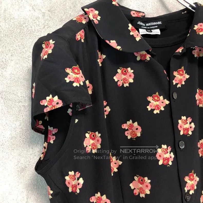 Junya Watanabe Junya Watanabe Floral Patterned Long Dress Size M / US 6-8 / IT 42-44 - 5 Thumbnail