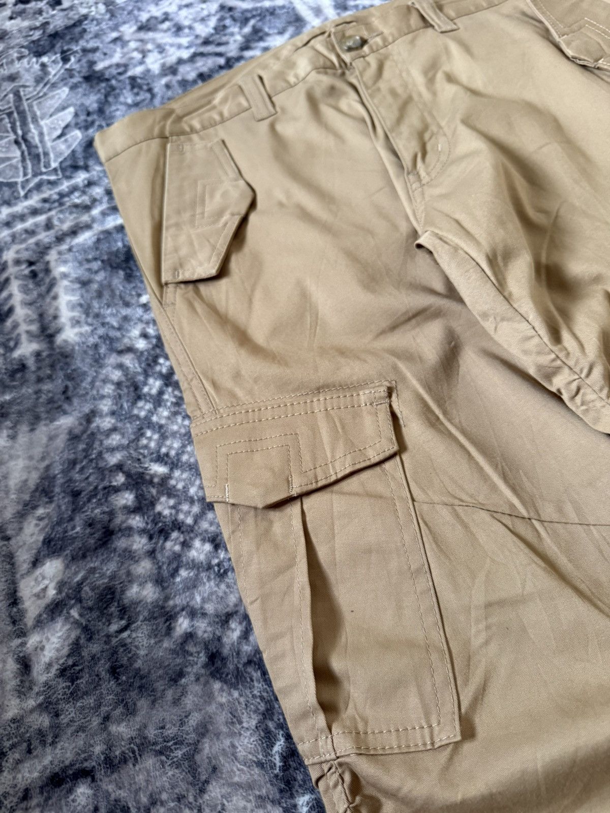 Tornado Mart Tornado Mart japan 40” inseam tornado stacked cargo pants Size US 32 / EU 48 - 12 Thumbnail