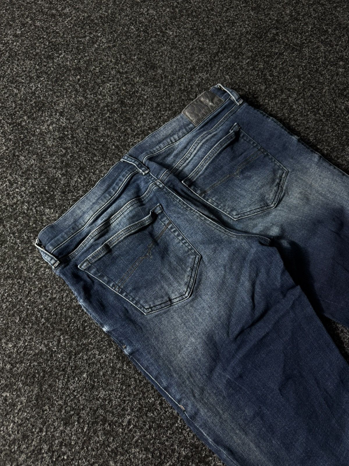Diesel × If Six Was Nine × Vintage Vintage 90s Y2K Distressed Diesel Industry Jeans baggy pants Size 31" - 15 Thumbnail