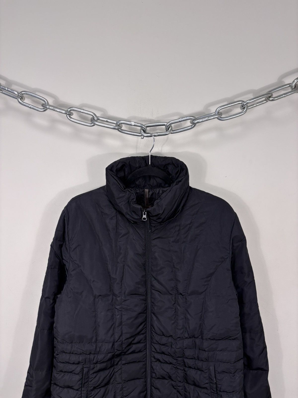 Moncler Moncler Women’s Black Quilted Down Puffer Jacket Coat Size XL / US 12-14 / IT 48-50 - 4 Thumbnail