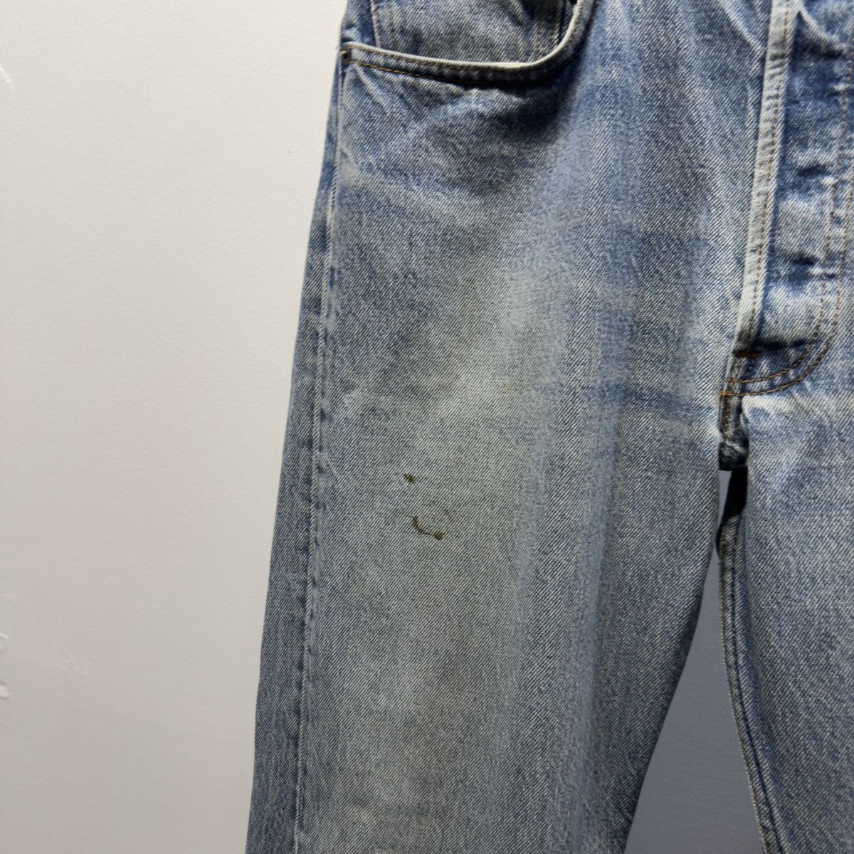 Levi's 2000s Levi's 501 Faded Distressed Jeans ERD Grunge Chrome Size US 30 / EU 46 - 8 Thumbnail