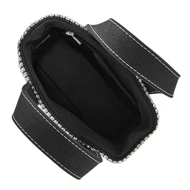 Alexander Wang o1g2r1mq0824 Size: OS / Crusier Mini Tote Bag Black & White Size ONE SIZE - 2 Thumbnail