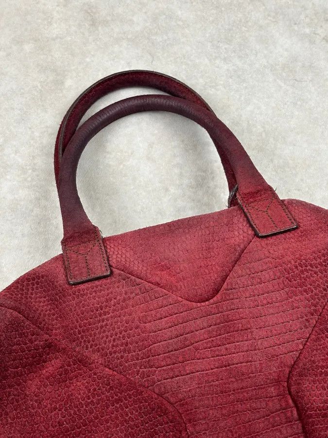 Yves Saint Laurent AW2009 Yves Saint Laurent Bordeaux Leather Handle Bag Size ONE SIZE - 9 Thumbnail