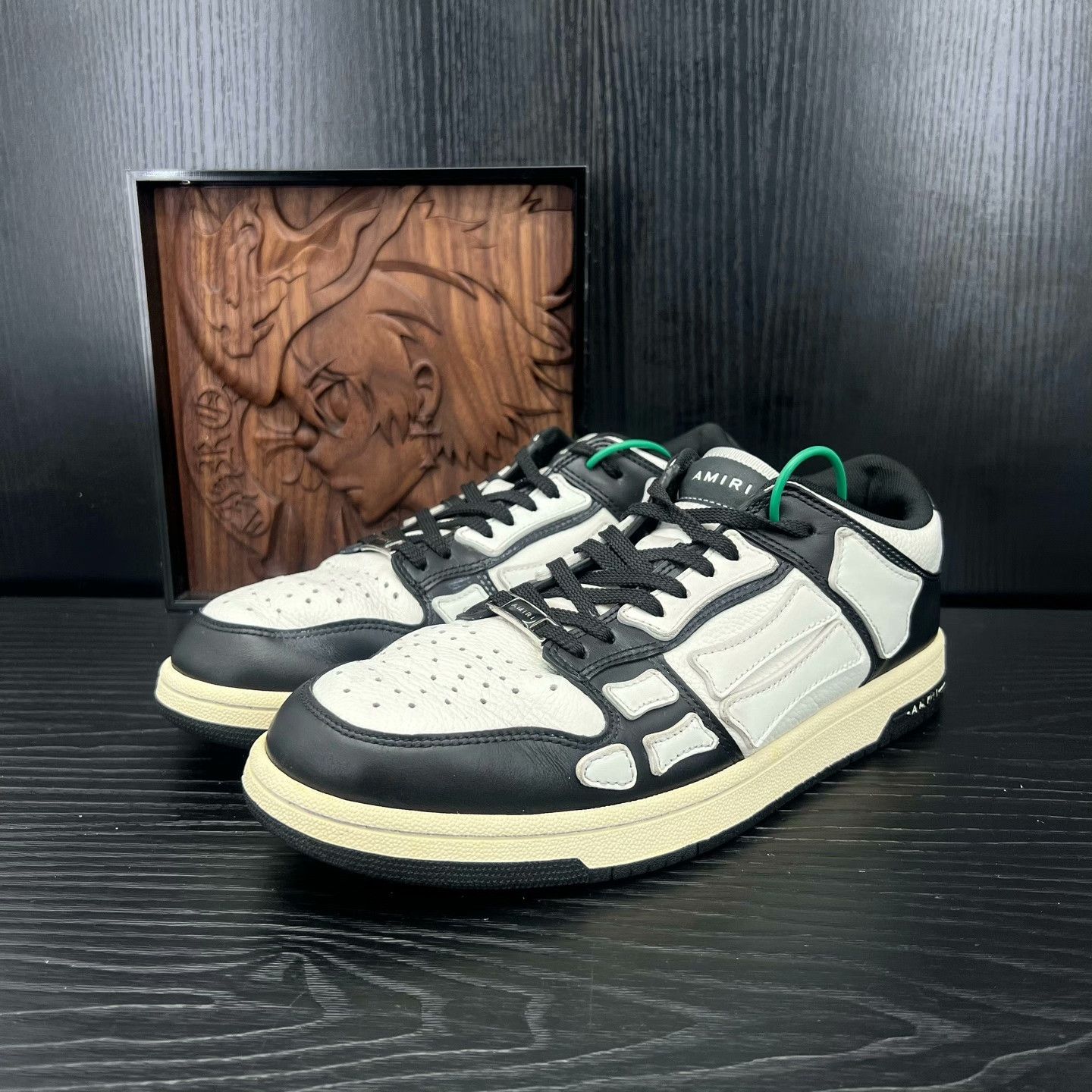 Amiri Amiri Black Lowtop Sneakers 42 Men Size US 9 / EU 42 - 1 Thumbnail