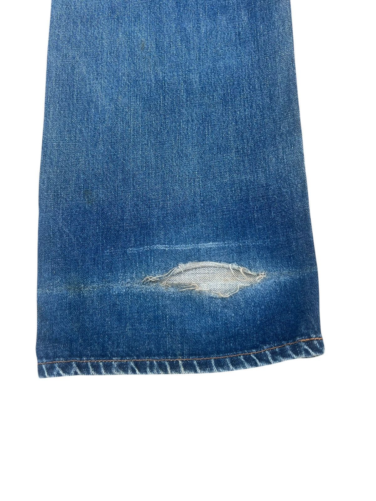 Levi's 90s Levi’s 503B XX Big E Distress Denim Selvedge Jeans Size US 32 / EU 48 - 18 Thumbnail