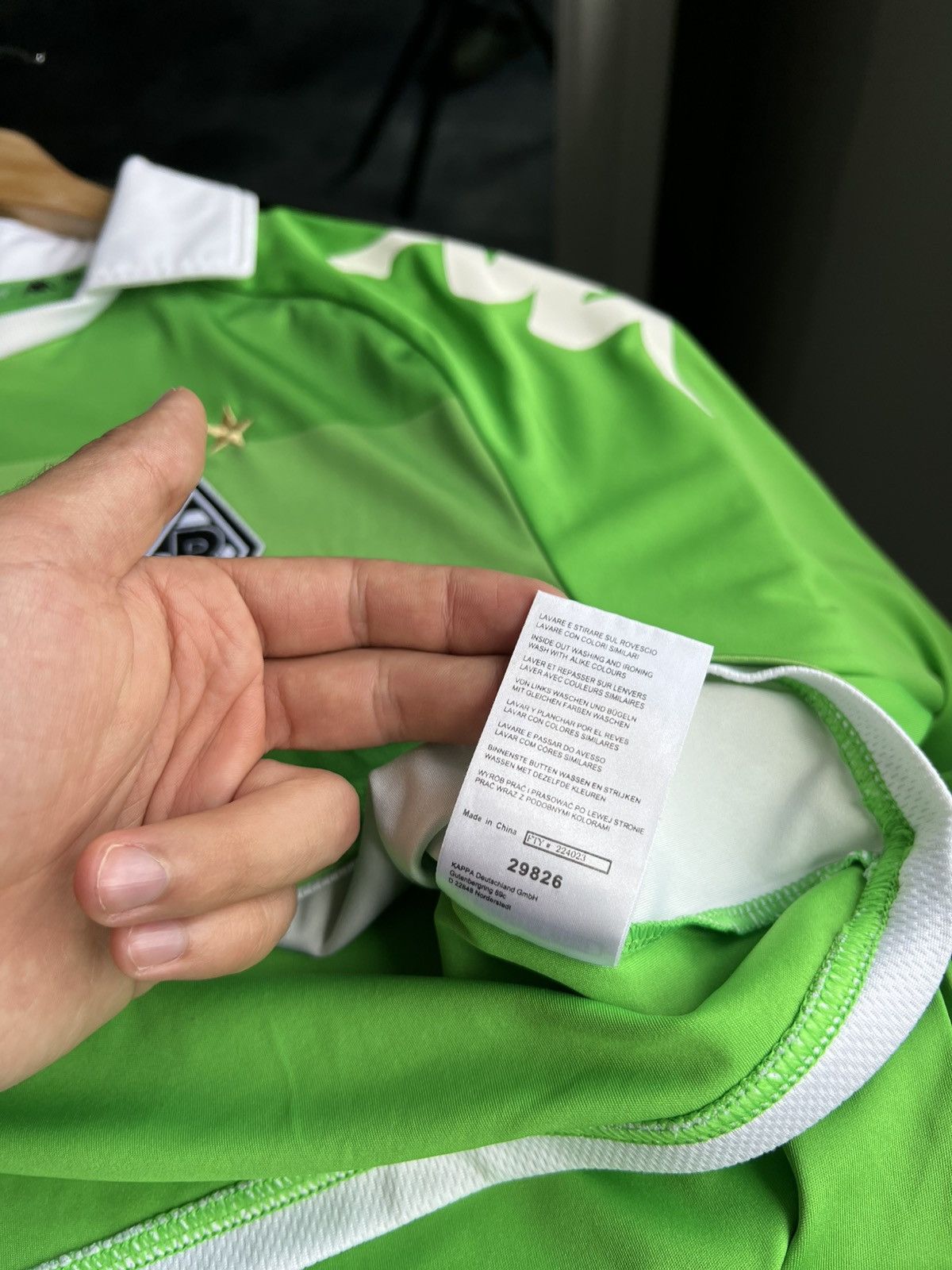 Kappa Kappa Borussia Mönchengladbach Home Shirt XL Postbank Size US XL / EU 56 / 4 - 17 Thumbnail