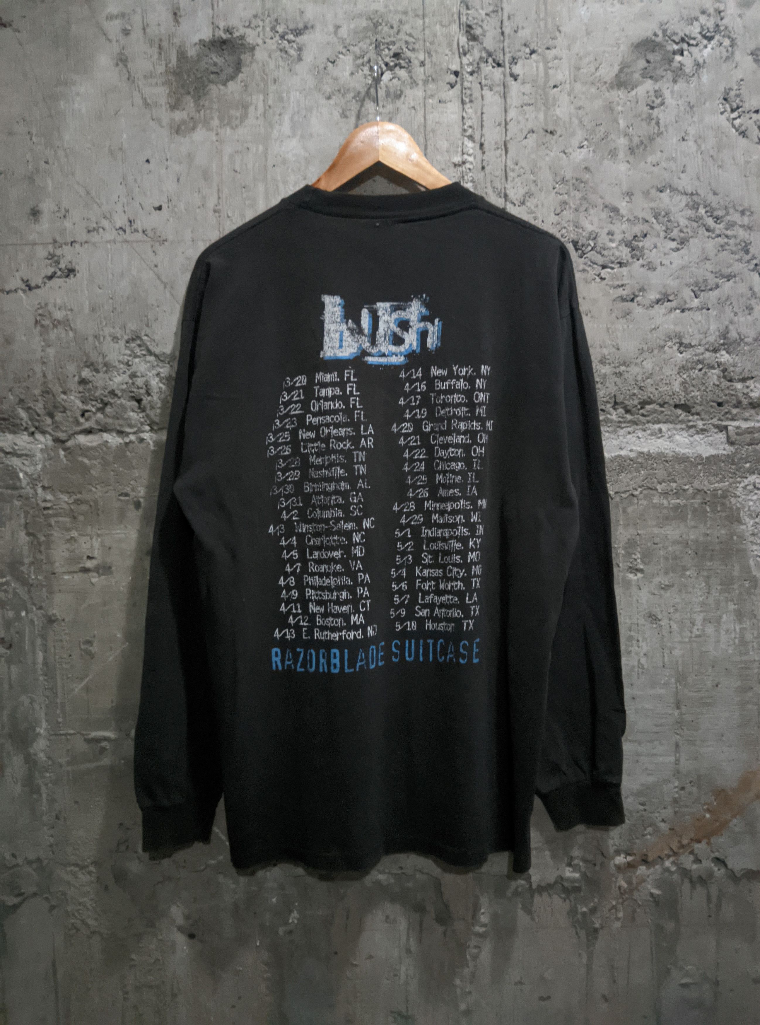 Band Tees Vintage 1996 Bush razorblade switcase sun fade erd Size US XL / EU 56 / 4 - 2 Thumbnail