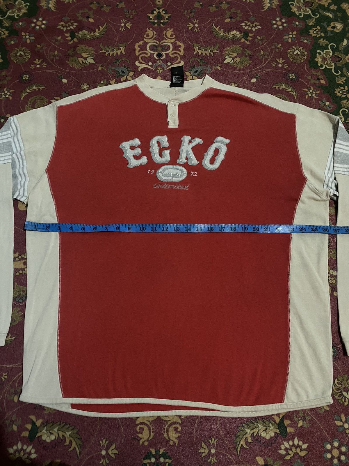 Ecko Unltd. 🔥RARE🔥Vintage Y2k Ecko Long Sleeve Tee Size US XXL / EU 58 / 5 - 7 Thumbnail