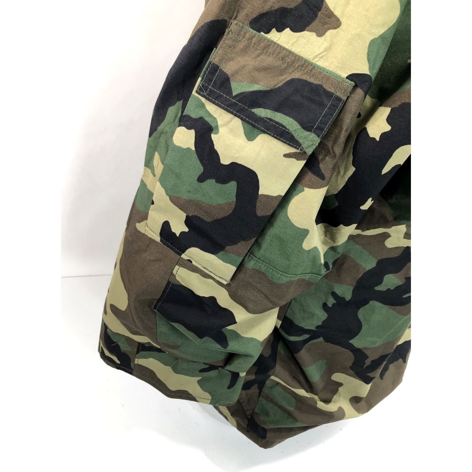 Vintage COLD WEATHER PARKA Camouflage Military JACKET Short Large Size US 33 - 6 Thumbnail