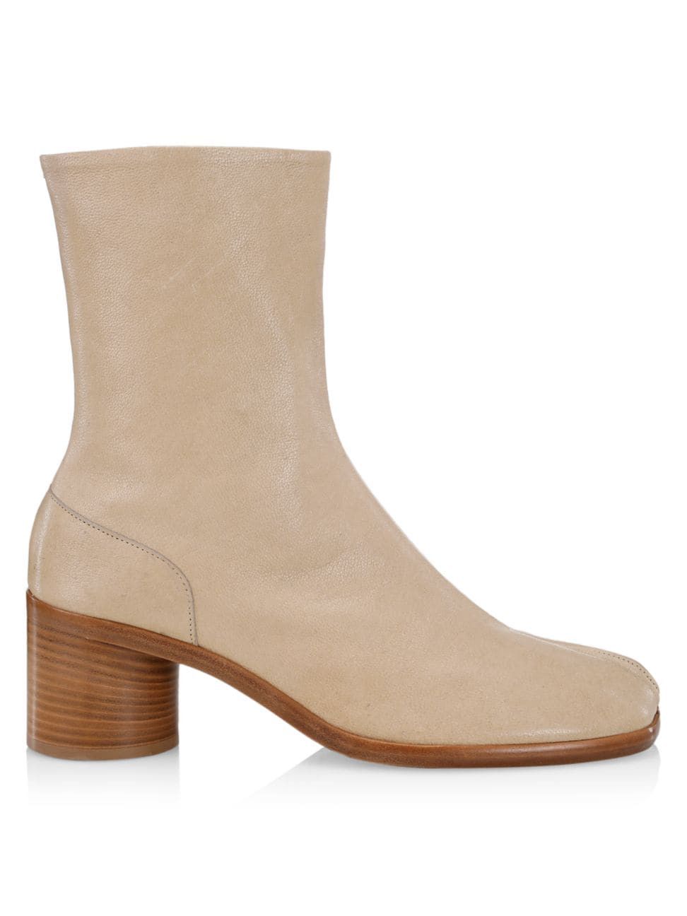 image of Maison Margiela O1W1Db11123 Ankle Boots In Almond Buff, Men's