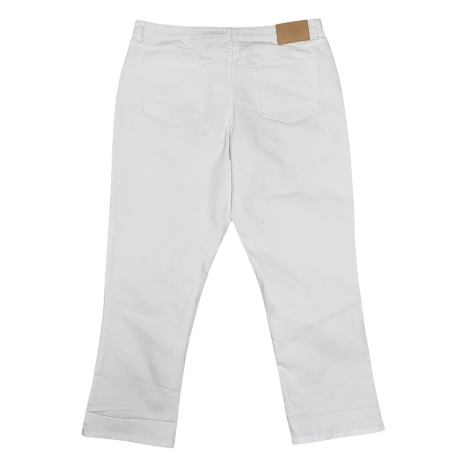 Frye FRYE Leathers White Denim Designer Jeans Pants 16 Size 38" / US 16 / IT 52 - 2 Thumbnail