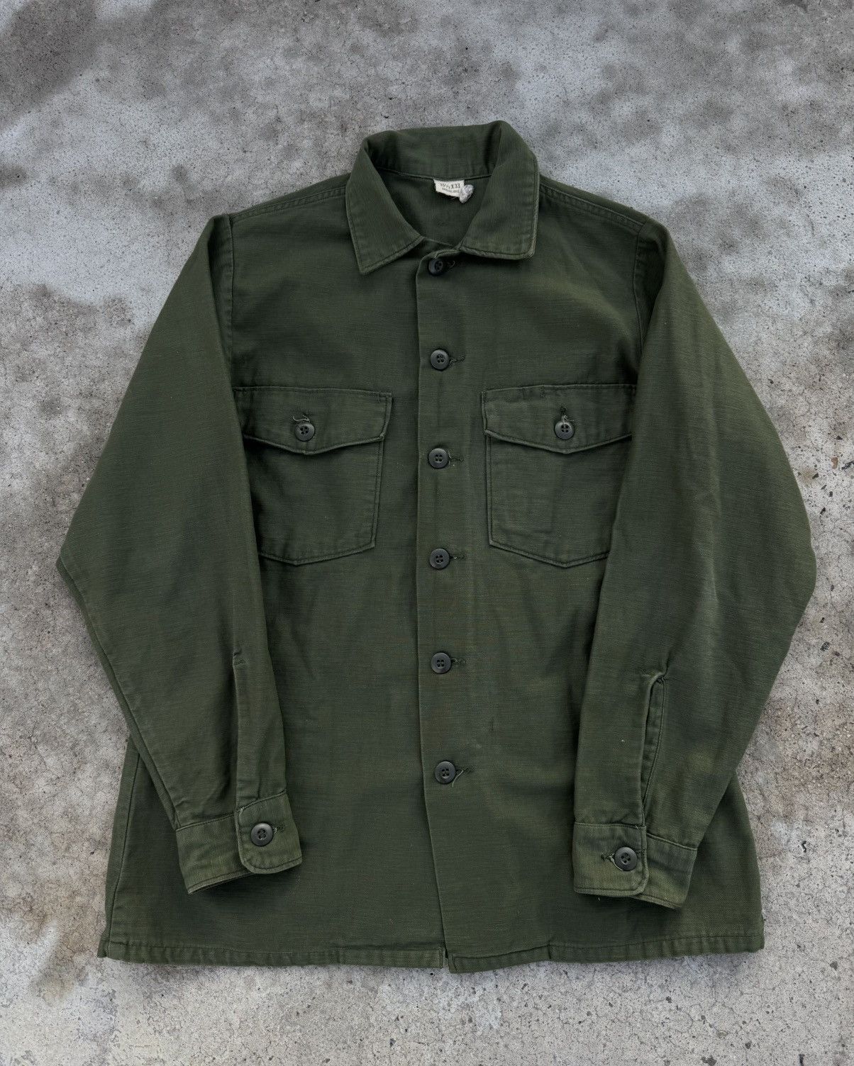 Vintage Vintage OG-107 US Army Shirt Vietnam Era Size US M / EU 48-50 / 2 - 1 Thumbnail