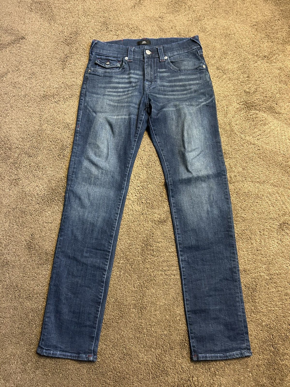 True Religion True Religion navy blue jeans relaxed slim Size US 31 - 1 Thumbnail