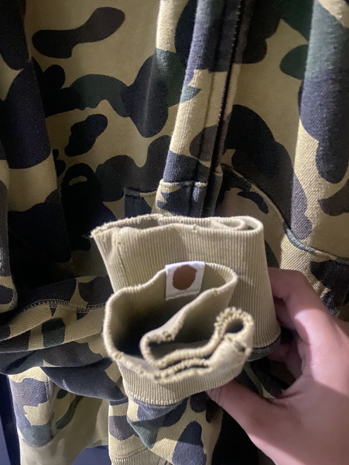 Bape Bape shark green camo Size US XL / EU 56 / 4 - 7 Thumbnail