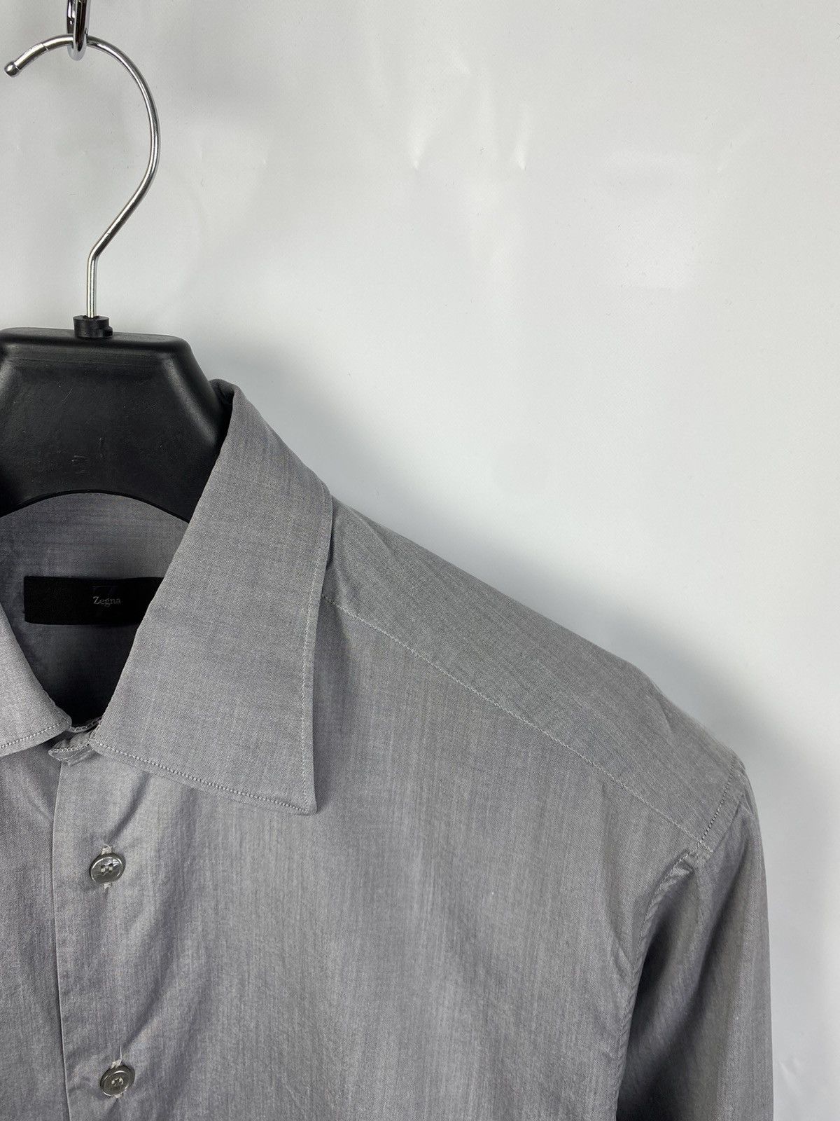 Ermenegildo Zegna Ermenegildo Zegna City Shirt Button Up Size 40-15 3/4 Size US L / EU 52-54 / 3 - 2 Thumbnail