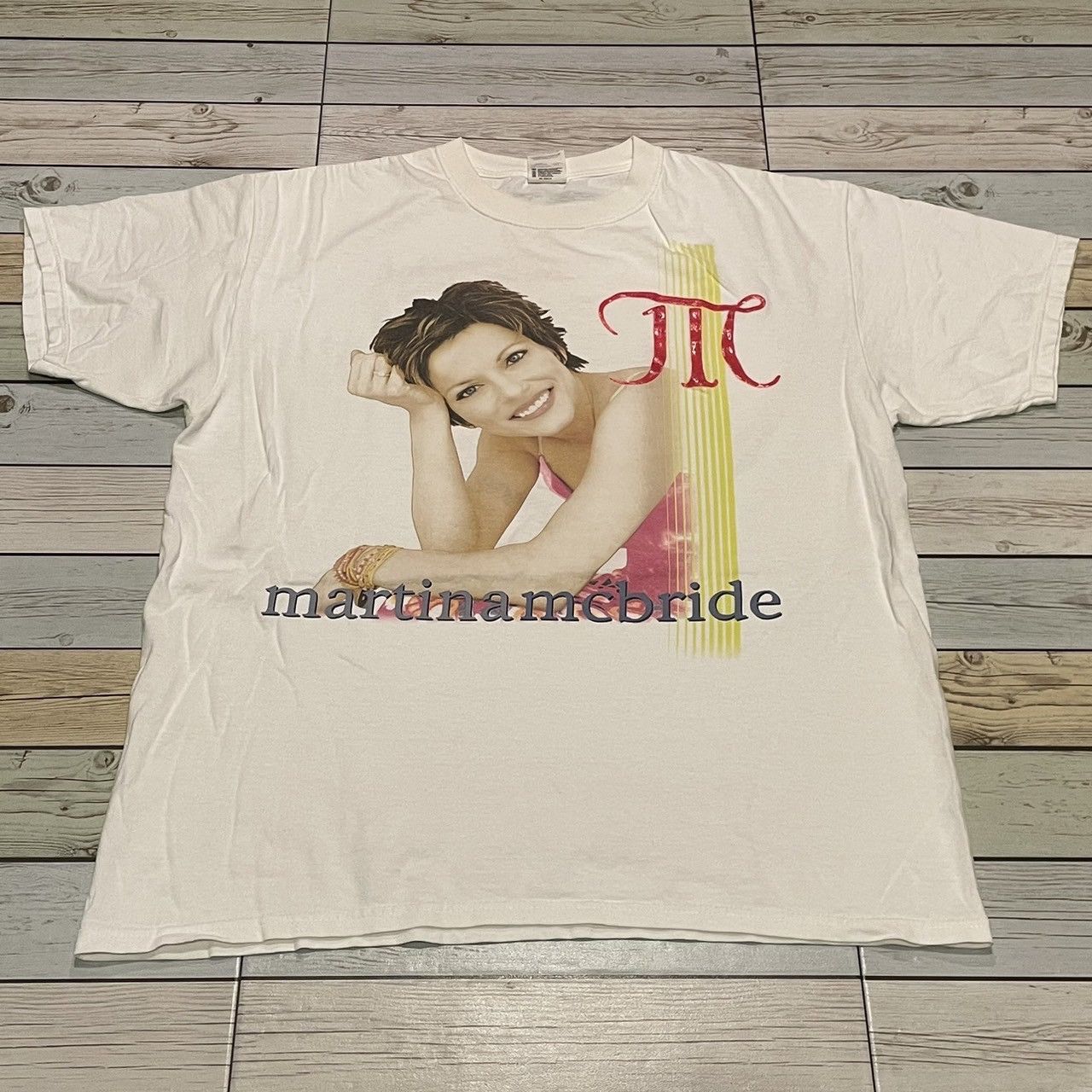 Rare Vintage Martina McBride Band Tour Tee Country Music