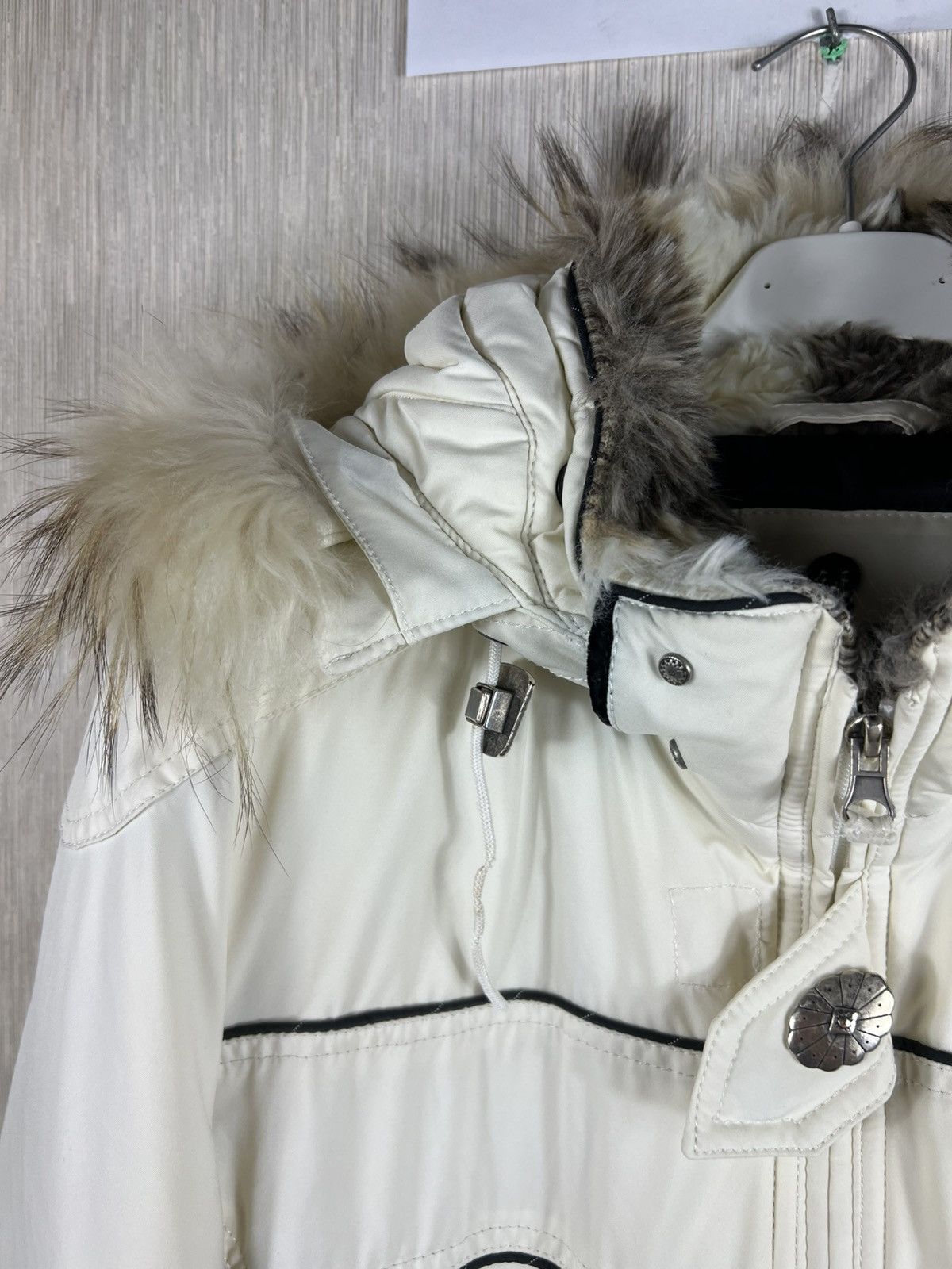 Moncler Vintage Hell is for Heroes y2k real fur ski juicy jacket Size L / US 10 / IT 46 - 7 Thumbnail
