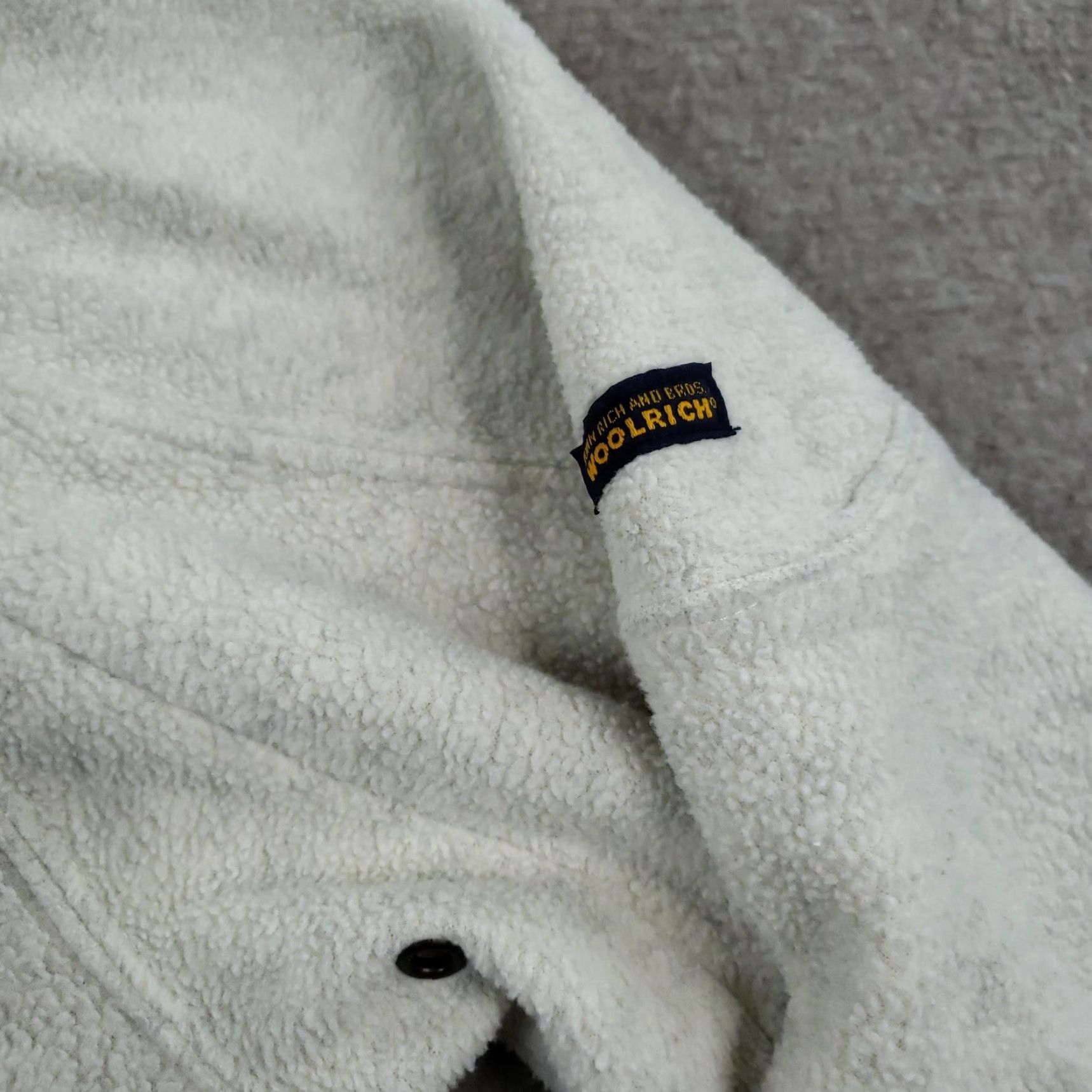 Vintage VINTAGE Woolrich Sweater Mens M Oatmeal Heather Beig e Fleece Pullover 90s Size US M / EU 48-50 / 2 - 6 Thumbnail