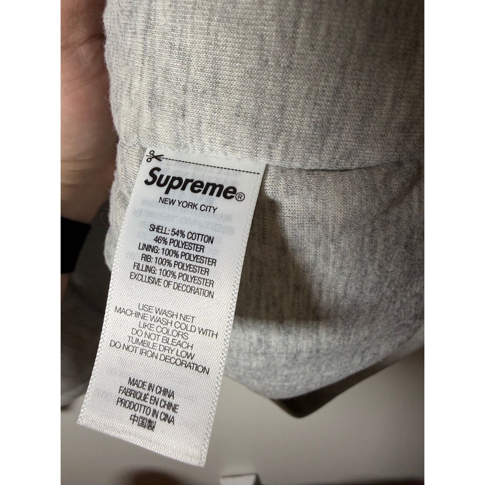Supreme Supreme Filled Zip Up Hooded Sweatshirt Size US L / EU 52-54 / 3 - 6 Thumbnail