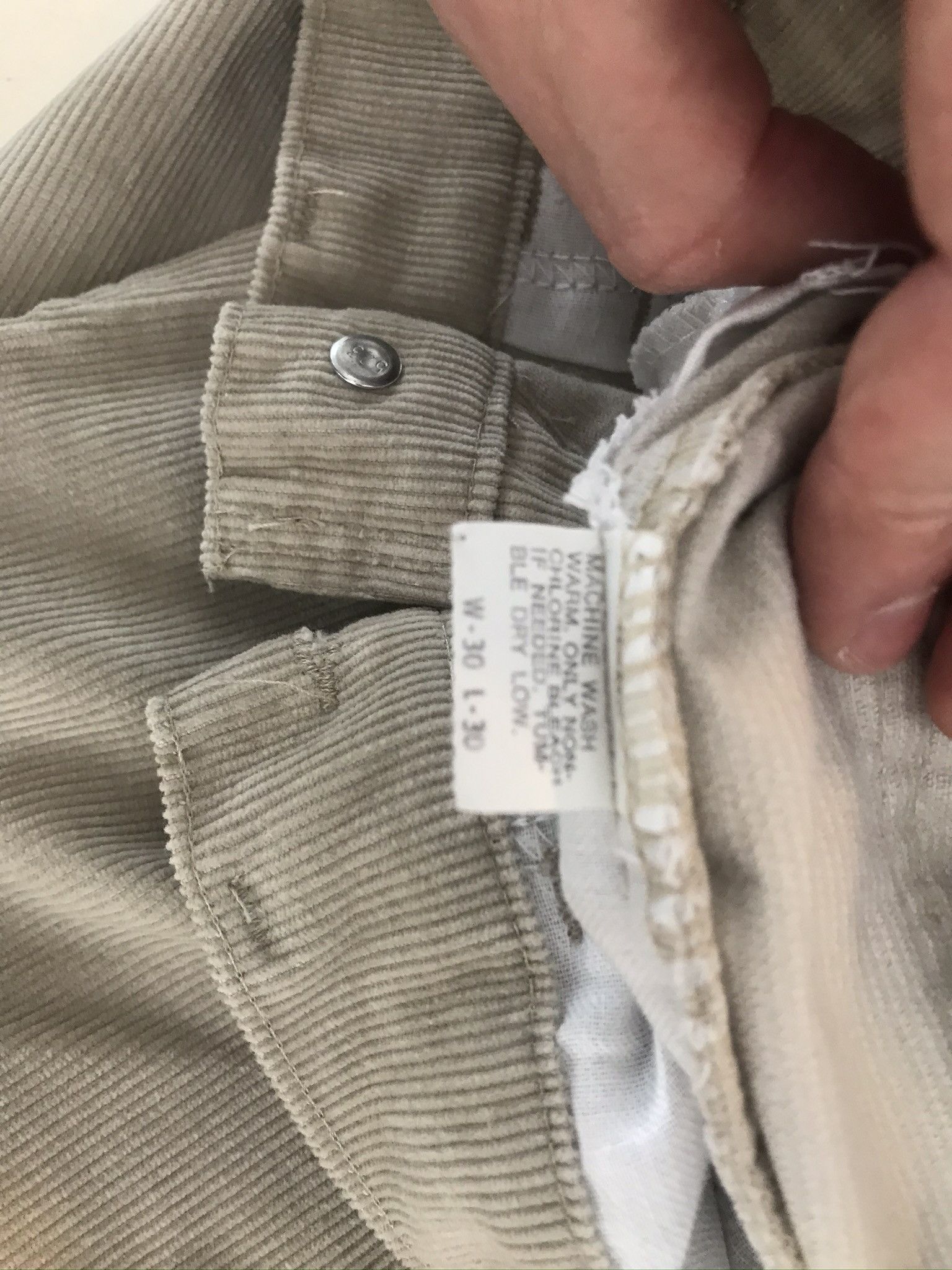 Levi's Levis 519 corduroy pants Size US 30 / EU 46 - 5 Thumbnail