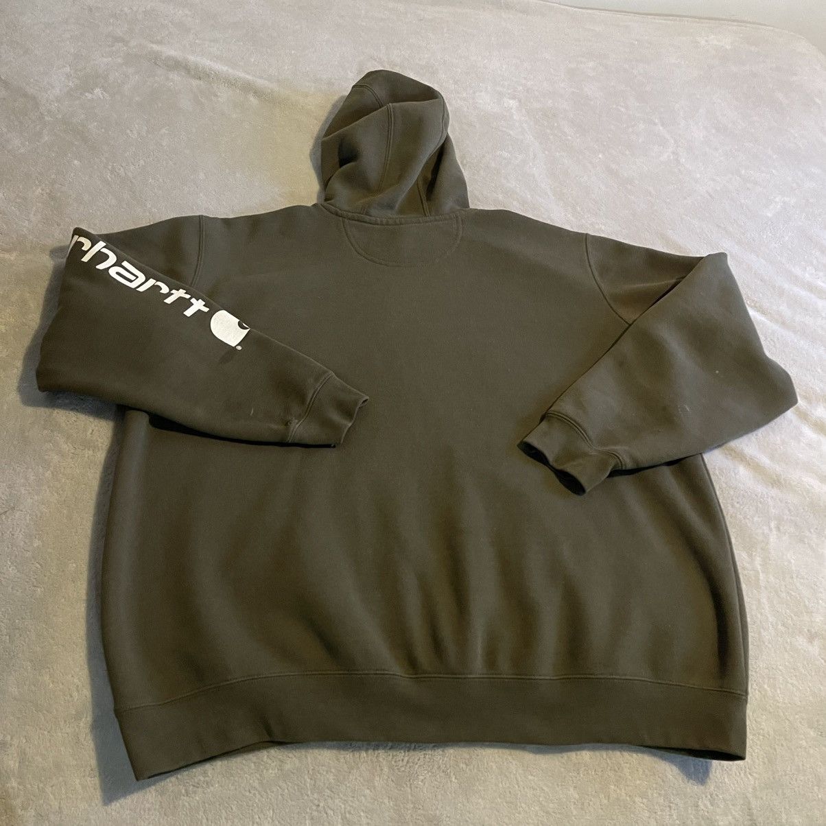Carhartt Vintage Y2K Carhartt Mens XL Original Fit Hoodie Sweatshirt Size US XL / EU 56 / 4 - 2 Thumbnail