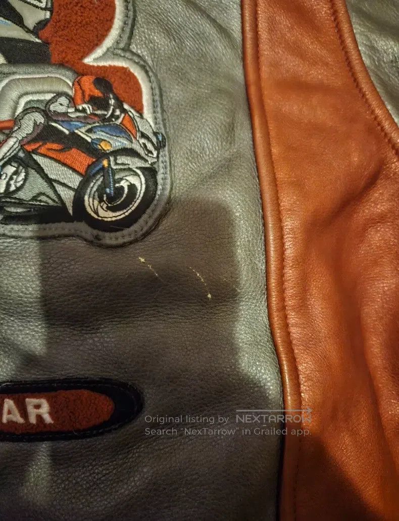 Schott Schott NYC racing motorcycle vintage rare two-tone leather Size US XL / EU 56 / 4 - 4 Thumbnail