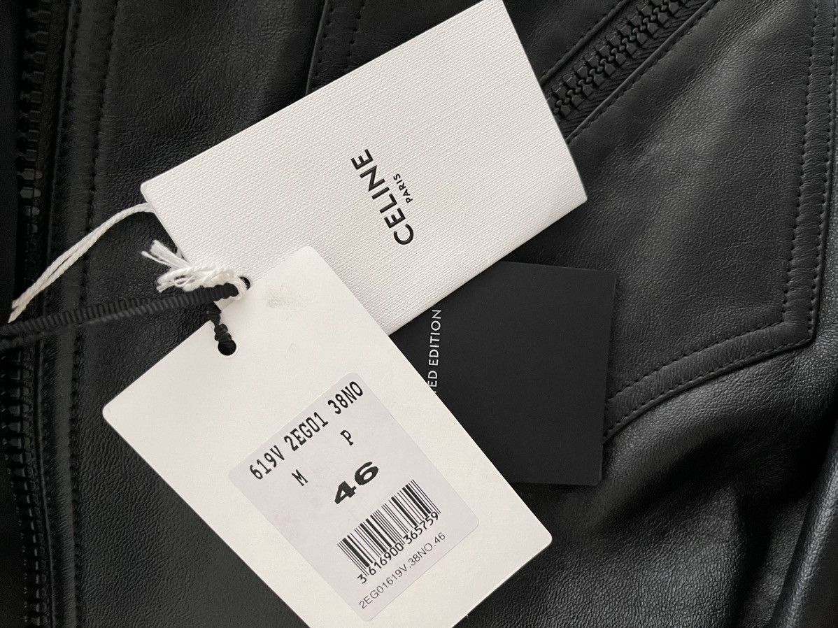 Celine Celine 23AW Limited Edition Leather Jacket Size US S / EU 44-46 / 1 - 4 Thumbnail