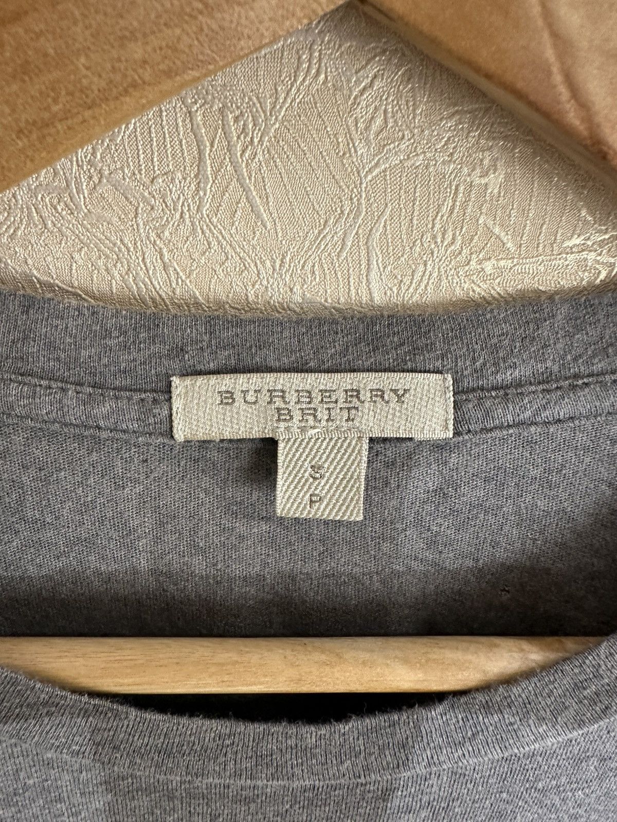 Burberry Burberry t shirt size S gray Size US S / EU 44-46 / 1 - 2 Thumbnail
