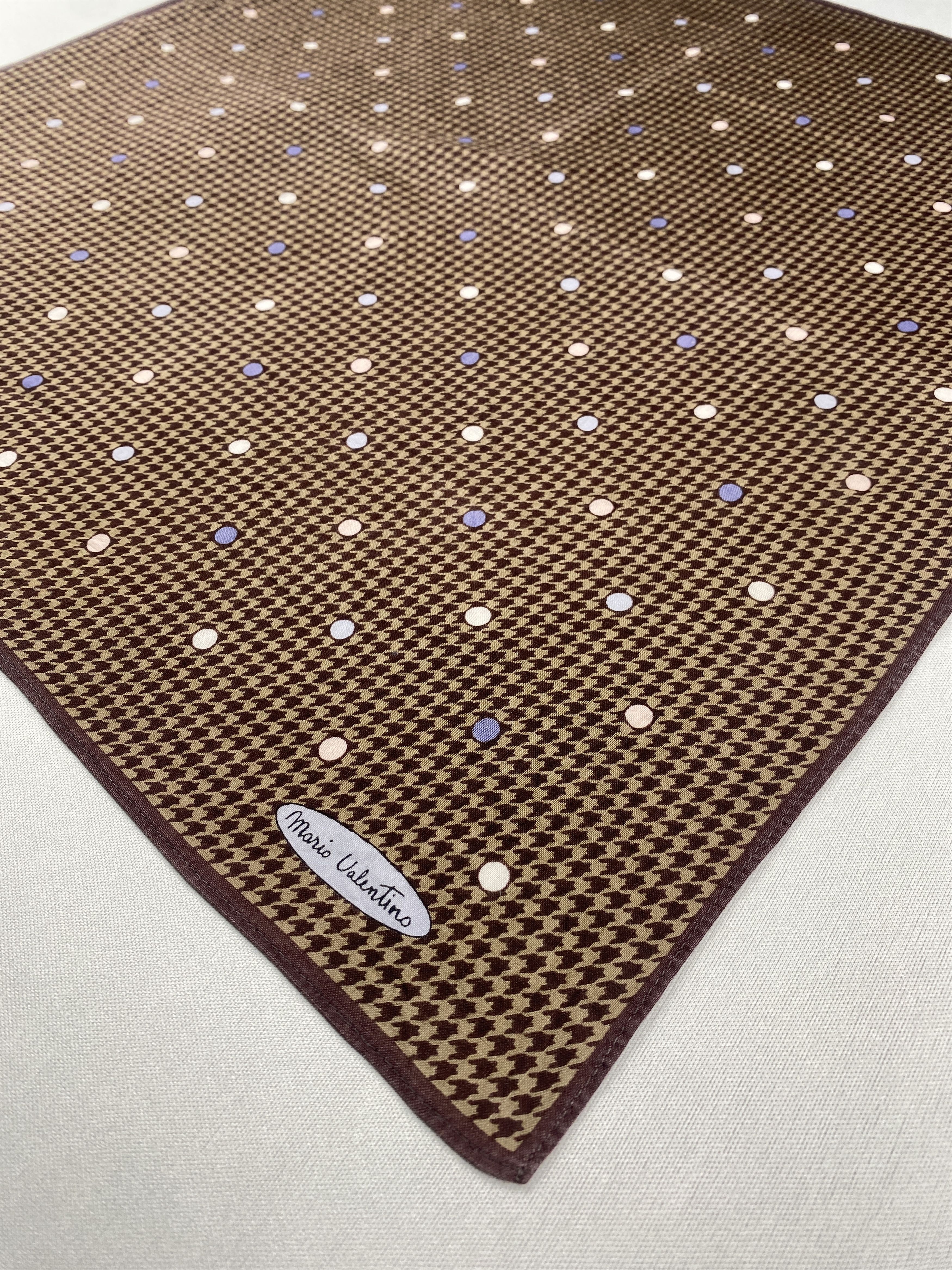 Mario Valentino Mario Valentino Handkerchief Pocket Square Bandana HM0034 Size ONE SIZE - 4 Thumbnail