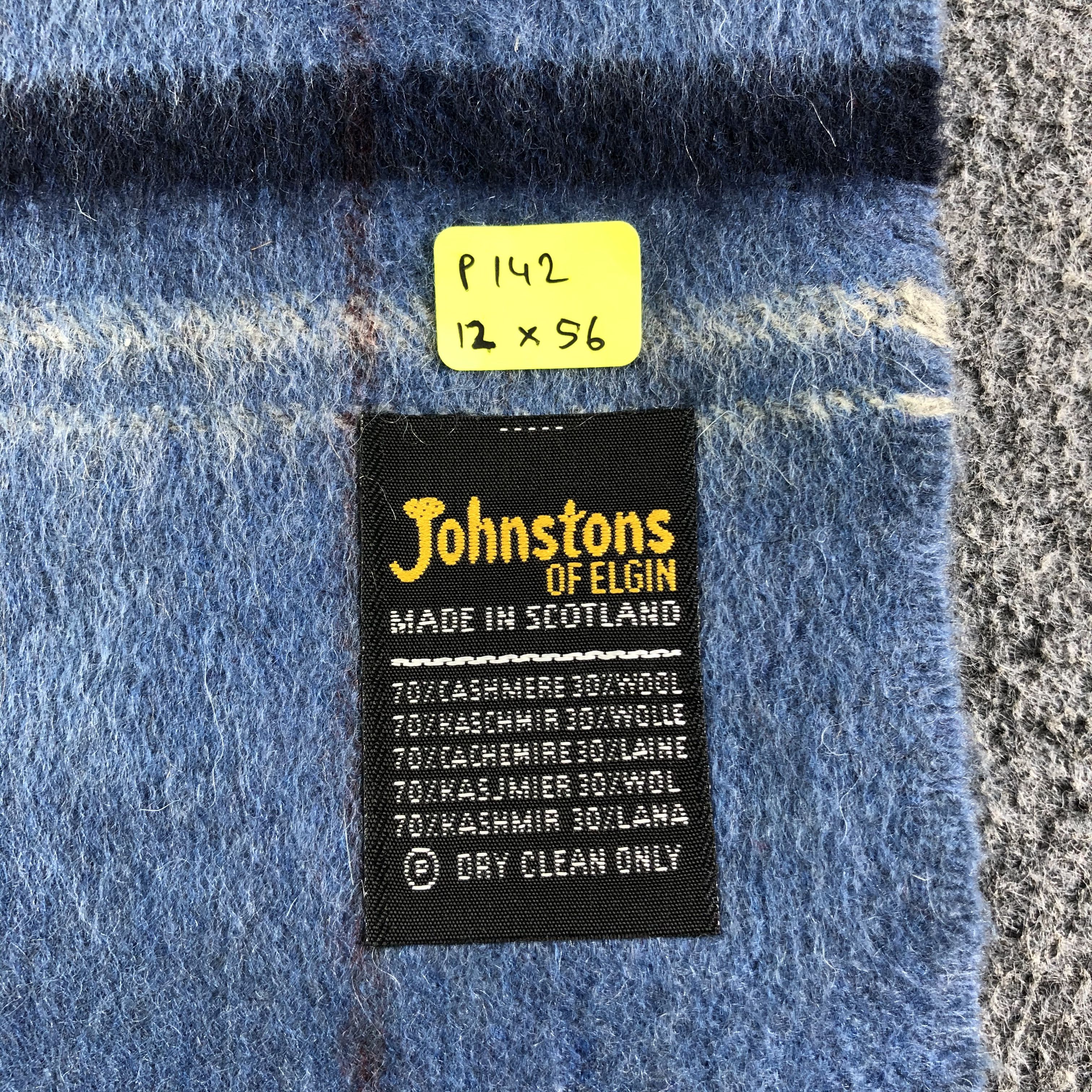 Johnstons Of Elgin Johnstons Of Elgin Cashmere Scarf / Muffler / Neckwear P142 Size ONE SIZE - 6 Thumbnail