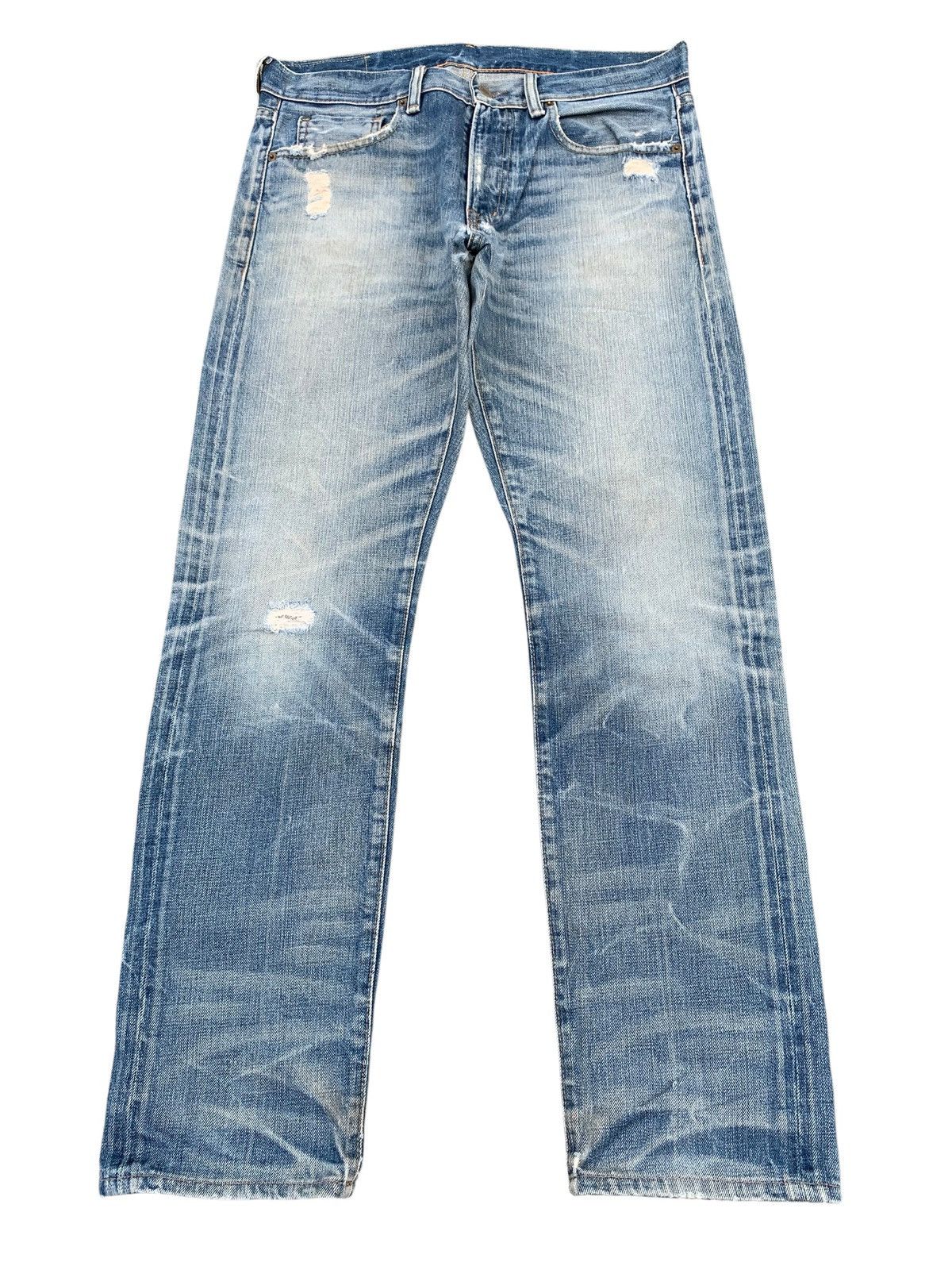 Polo Ralph Lauren DENIM & SUPPLY POLO RALPH LAUREN RL DISTRESSED DENIM Size US 35 - 3 Thumbnail