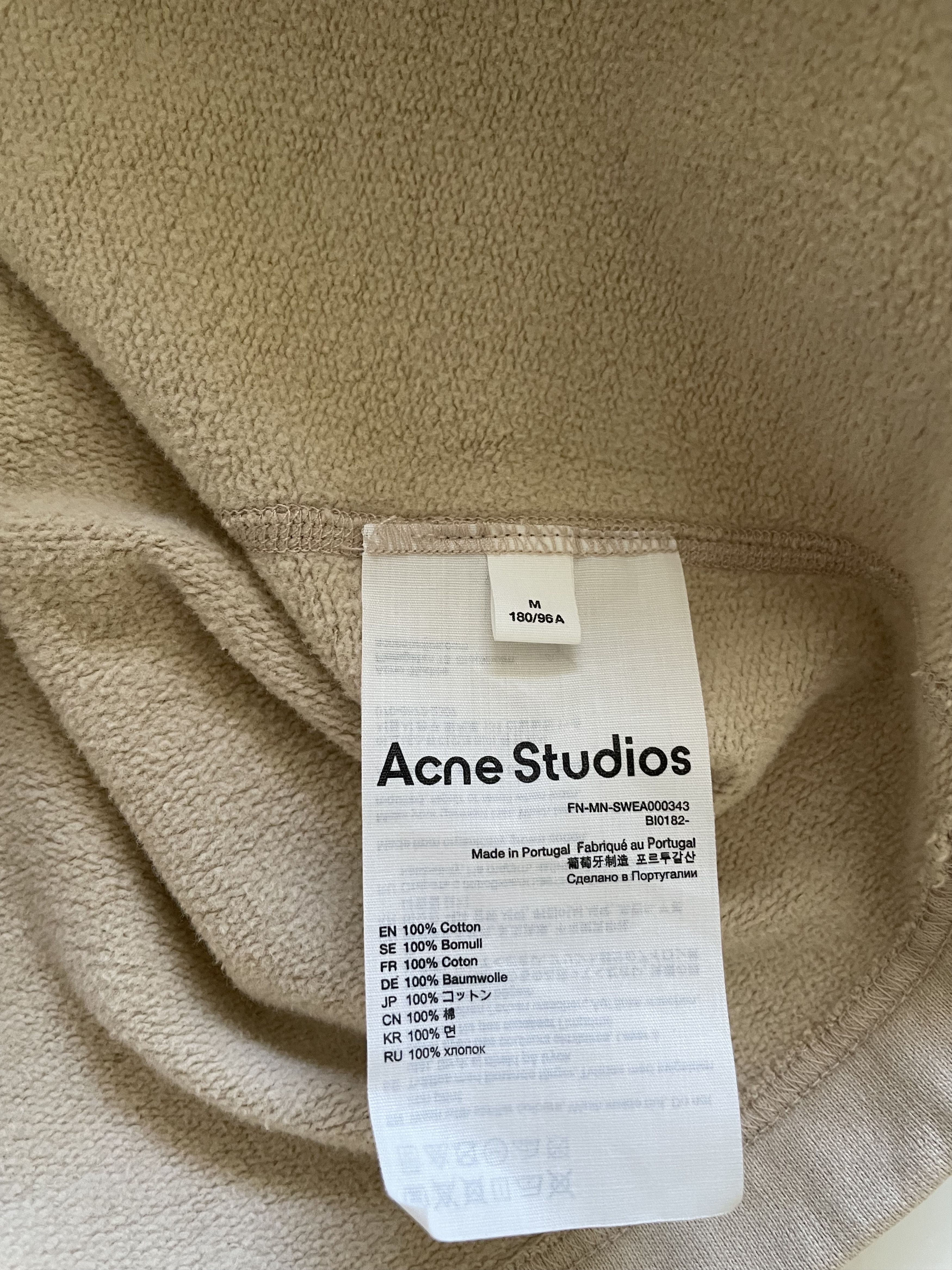 Acne Studios Logo Hoodie Size US M / EU 48-50 / 2 - 5 Thumbnail