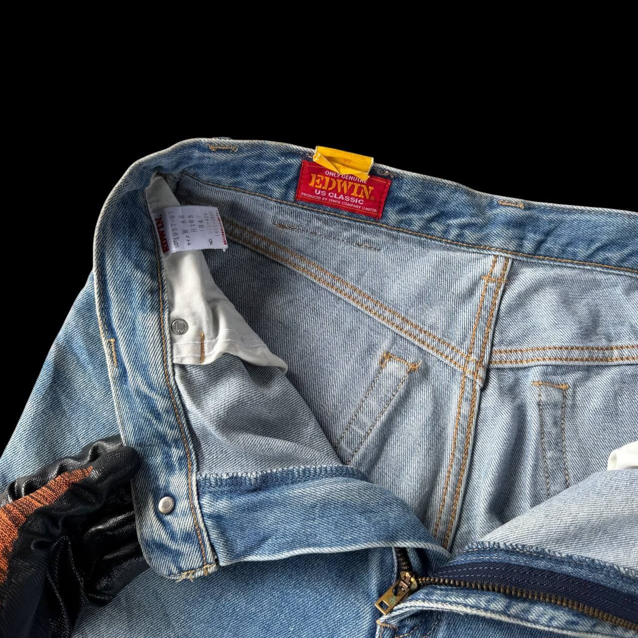 Vintage VINTAGE 90S EDWIN JAPAN CLASSIC DENIM LIGHT PRE-WASHED W30" Size US 30 / EU 46 - 7 Thumbnail