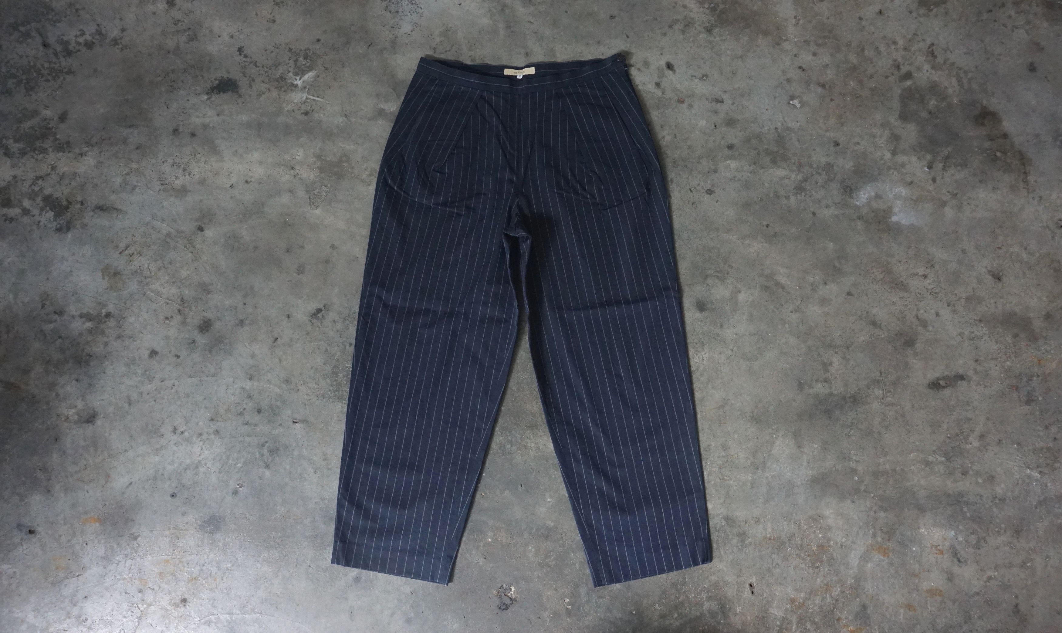 Japanese Brand DES PRES Women tripe Pants W29 Size 29" - 1 Thumbnail