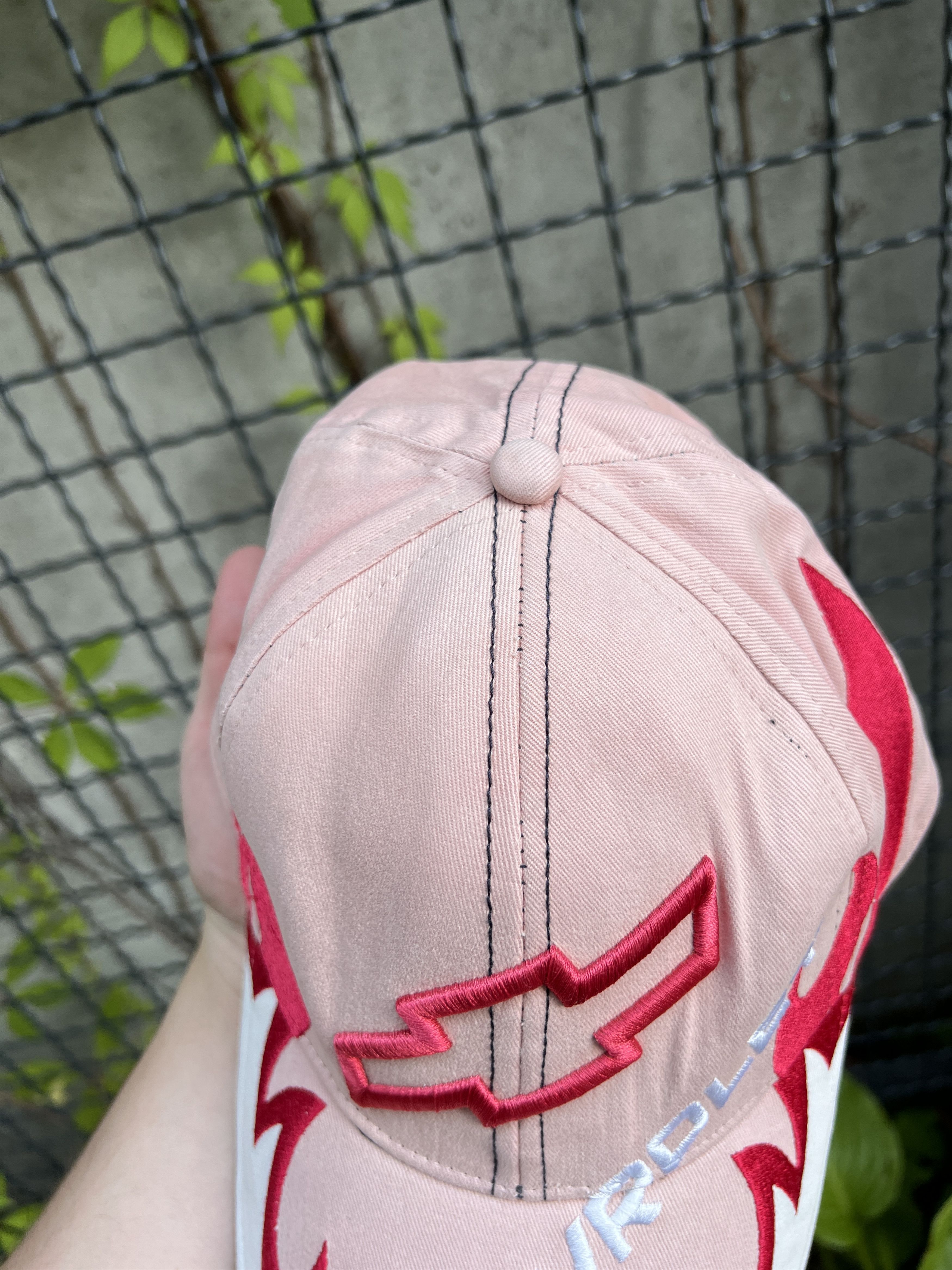 Vintage Vintage 90s Chevrolet Racing flame cap Size ONE SIZE - 5 Thumbnail