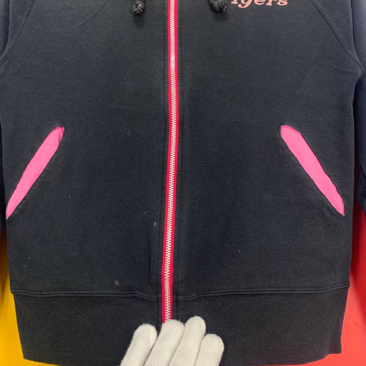Japanese Brand HANSHIN TIGERS Zipper Hoodie #2467/AM Size S / US 4 / IT 40 - 8 Thumbnail