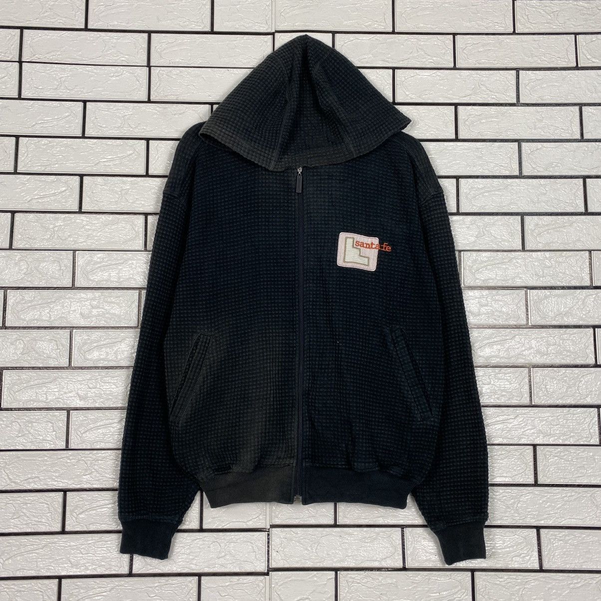 Japanese Brand 📌Vintage Sweater Santa Fe Patchwork Design Indigo Size US M / EU 48-50 / 2 - 2 Thumbnail