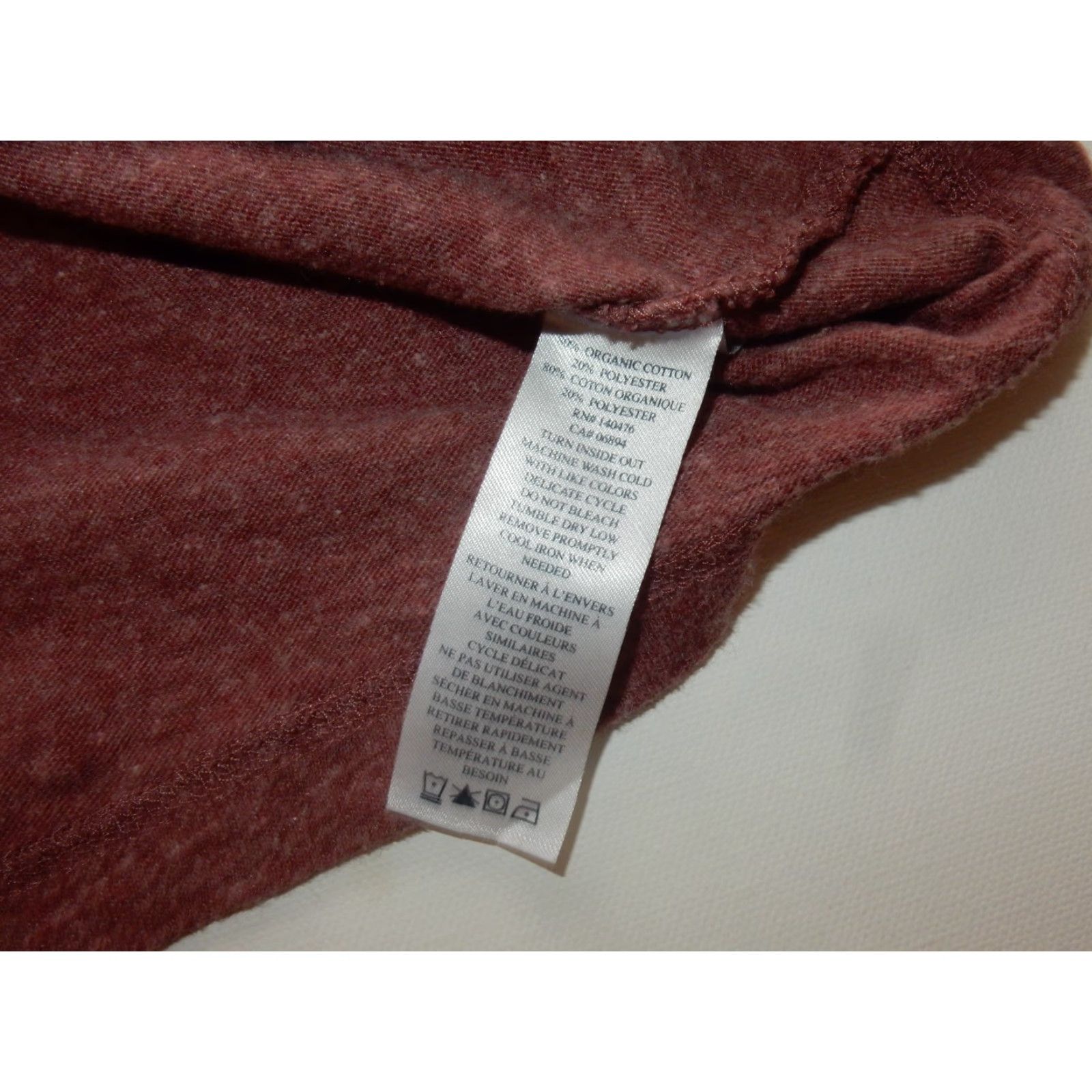 Faherty Faherty Men Long Sleeve T-Shirt L Pink Size US L / EU 52-54 / 3 - 4 Thumbnail