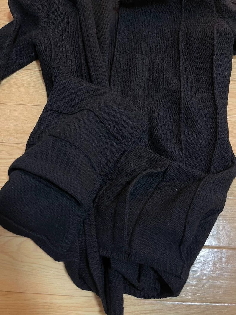 Yohji Yamamoto Yohji YamamotoHeterosexual wool knit cardigan shirt 2503-Ne Size US M / EU 48-50 / 2 - 9 Thumbnail