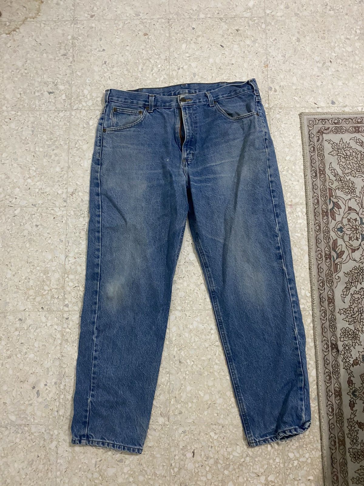 Carhartt × Vintage Vintage Carhartt Work In Progress Jeans Denim Size US 36 / EU 52 - 6 Thumbnail