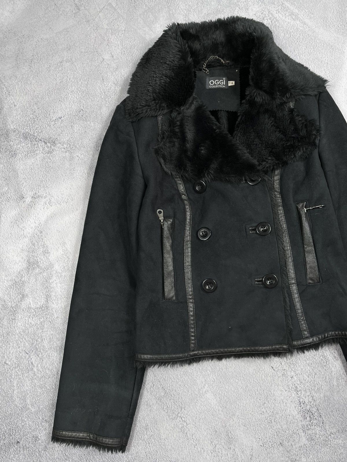 Vintage Vintage Y2K fur faux sheepskin coat 00s style M Size M / US 6-8 / IT 42-44 - 2 Thumbnail