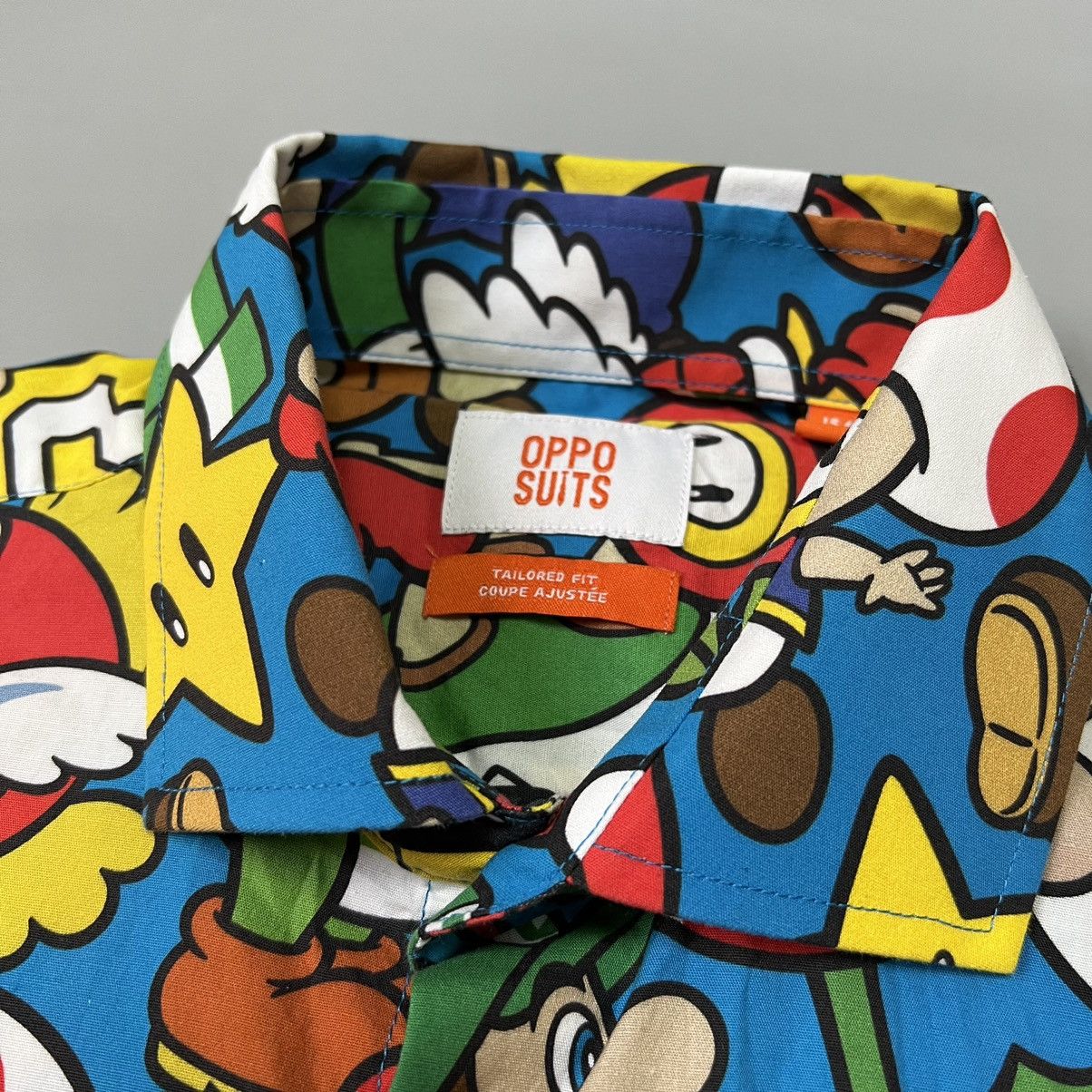 Nintendo Super Mario shirt oppo suits Size US L / EU 52-54 / 3 - 8 Thumbnail