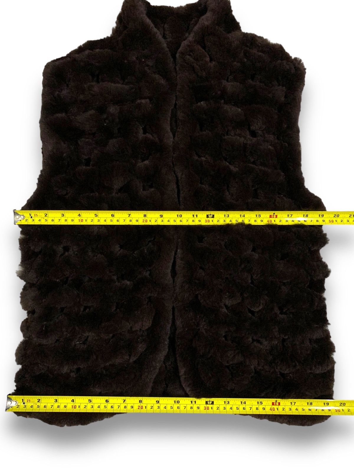 Le Grande Bleu (L.G.B.) Japanese Brand Dark Brown Fox Fur Vest like If Six Was Nine Size US S / EU 44-46 / 1 - 10 Thumbnail