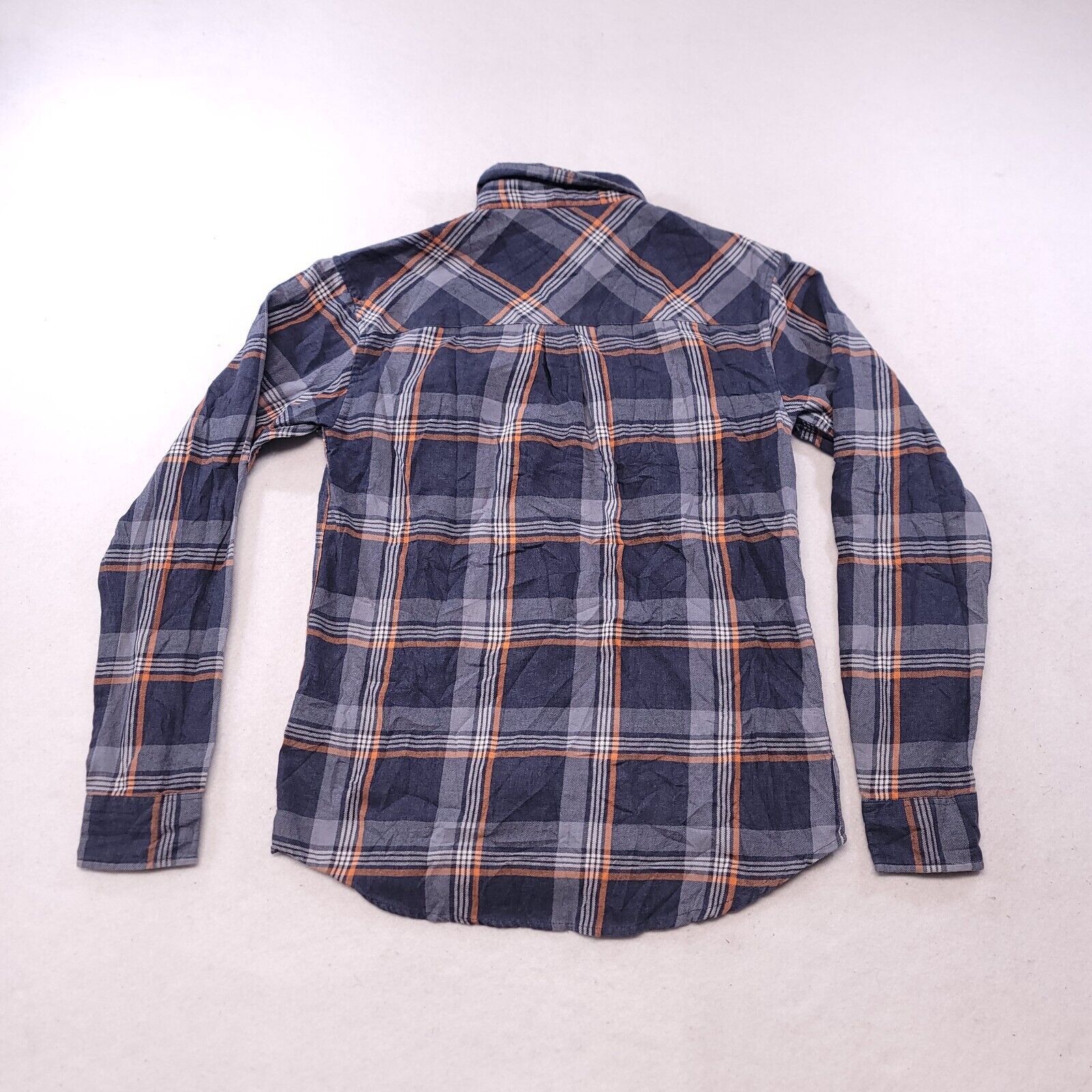 Valor Collective Valor Collective Madras Flannel Shirt Mens Size Small S Blue Size US S / EU 44-46 / 1 - 10 Thumbnail
